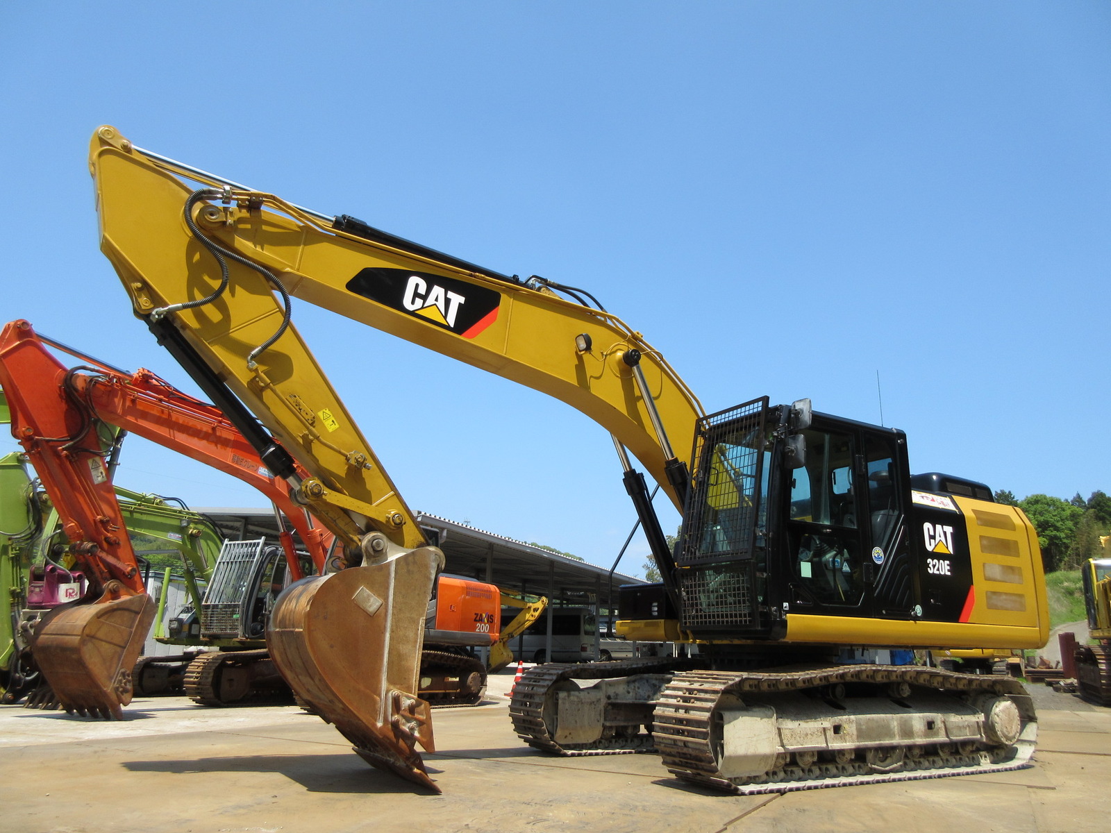 Used Construction Machine Used CATERPILLAR CATERPILLAR Demolition excavators Demolition backhoe 320E-2