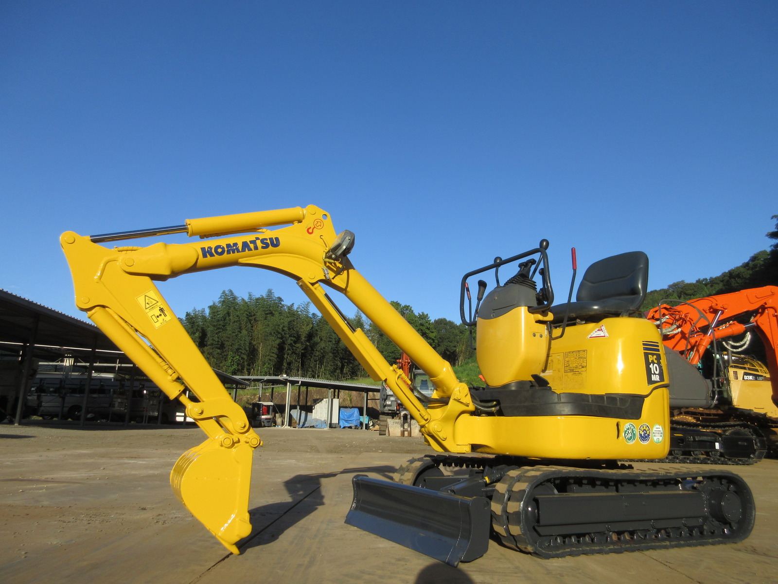 Used Construction Machine Used KOMATSU KOMATSU Excavator ~0.1m3 PC10MR-2