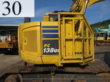 Used Construction Machine Used KOMATSU KOMATSU Forestry excavators Grapple / Winch / Blade PC138US-10NM