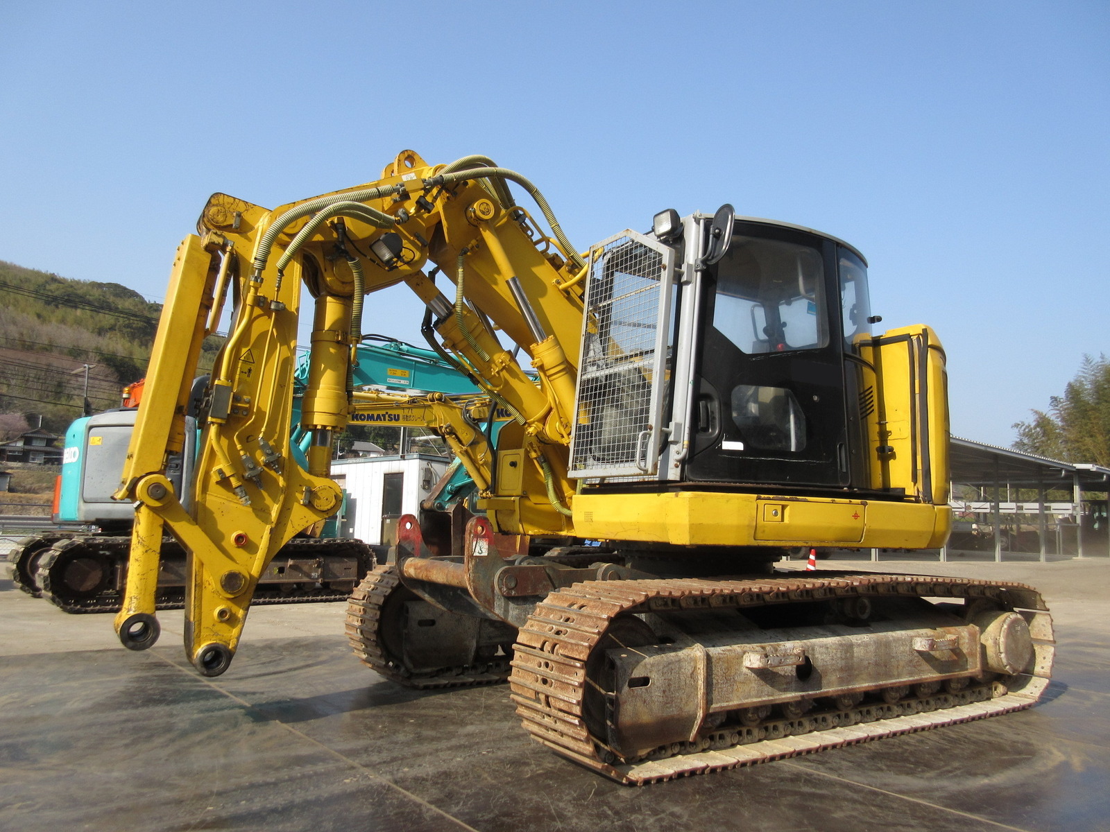 Used Construction Machine Used KOMATSU KOMATSU Demolition excavators Short reach PC138US-10