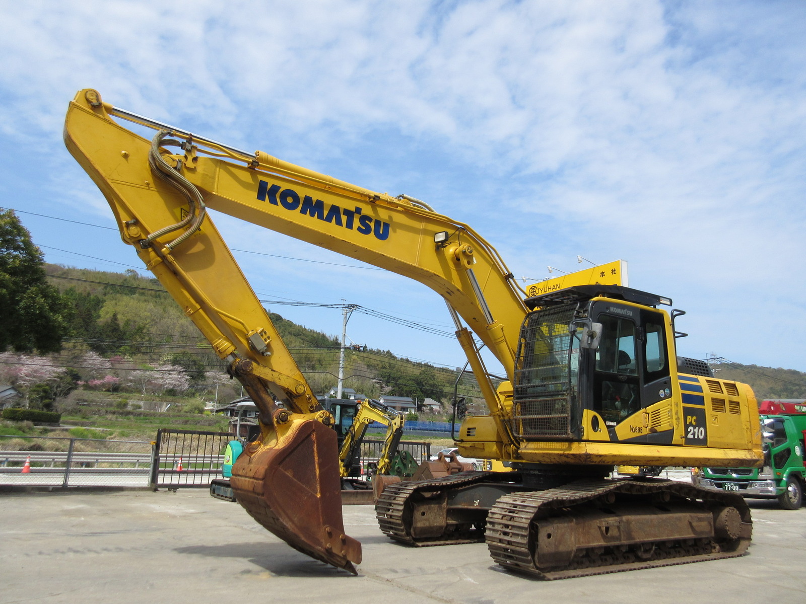 Used Construction Machine used KOMATSU KOMATSU Demolition excavators Demolition backhoe PC210-10