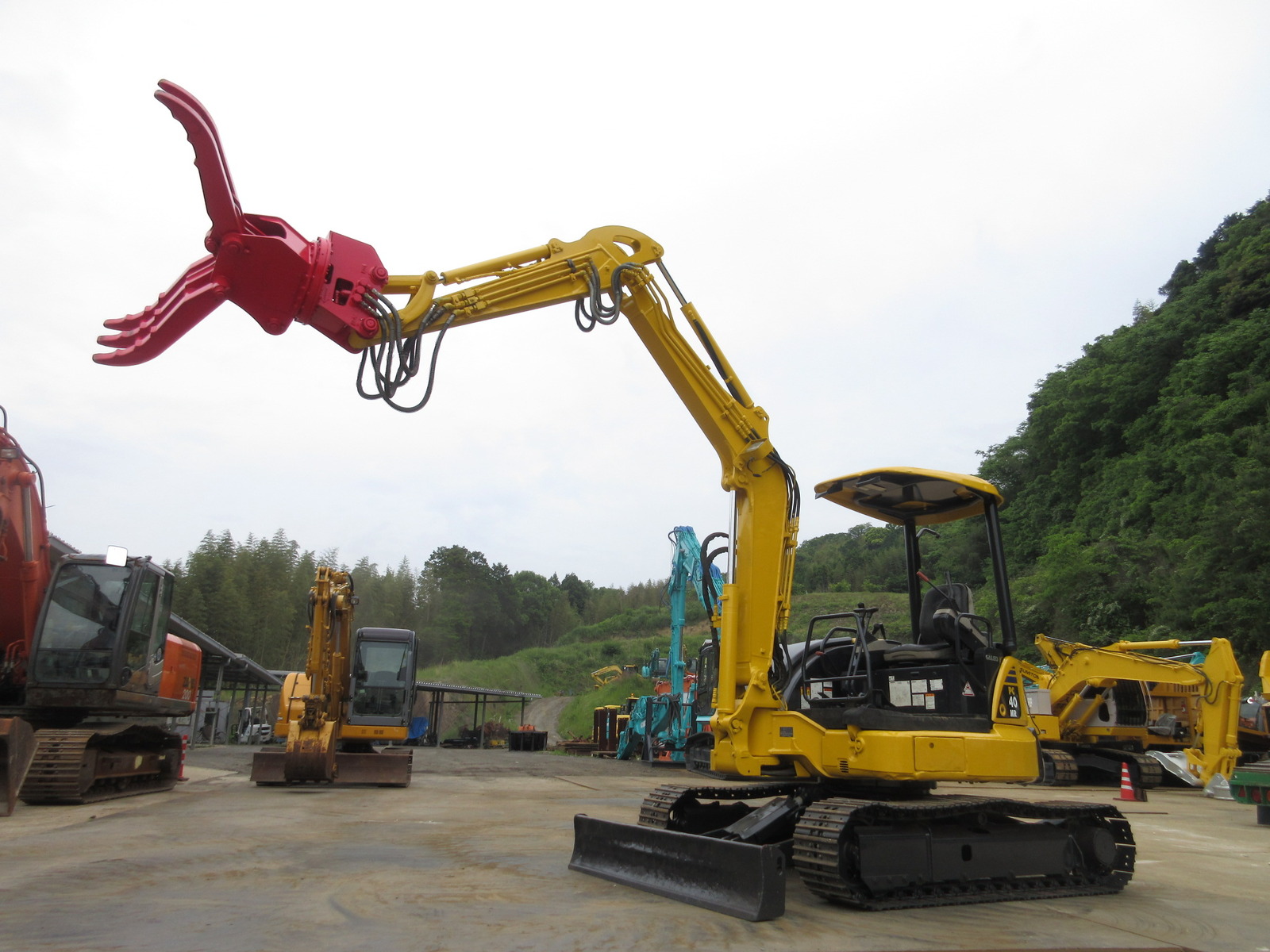 Used Construction Machine Used KOMATSU KOMATSU Demolition excavators Demolition backhoe PC40MR-3