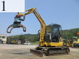 Used Construction Machine Used KOMATSU KOMATSU Forestry excavators Grapple / Winch / Blade PC40MR-3