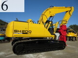 Used Construction Machine Used SUMITOMO SUMITOMO Material Handling / Recycling excavators Grapple SH200LC-5