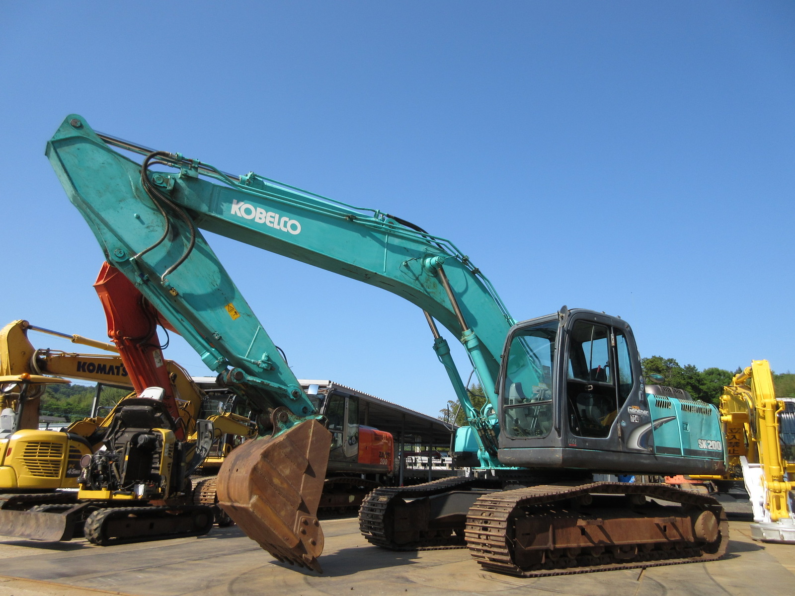 Used Construction Machine Used KOBELCO KOBELCO Excavator 0.7-0.9m3 SK200-8