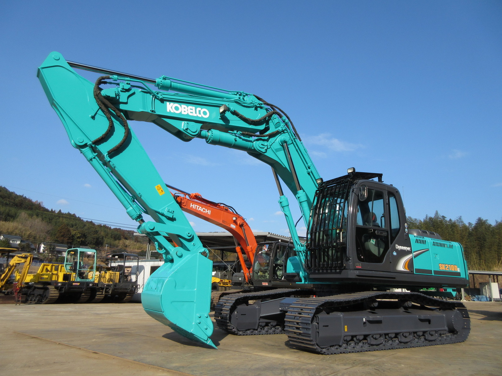 Used Construction Machine Used KOBELCO KOBELCO Demolition excavators Long front SK210DLC-8