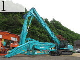 Used Construction Machine Used KOBELCO KOBELCO Demolition excavators Long front SK350DLC-9