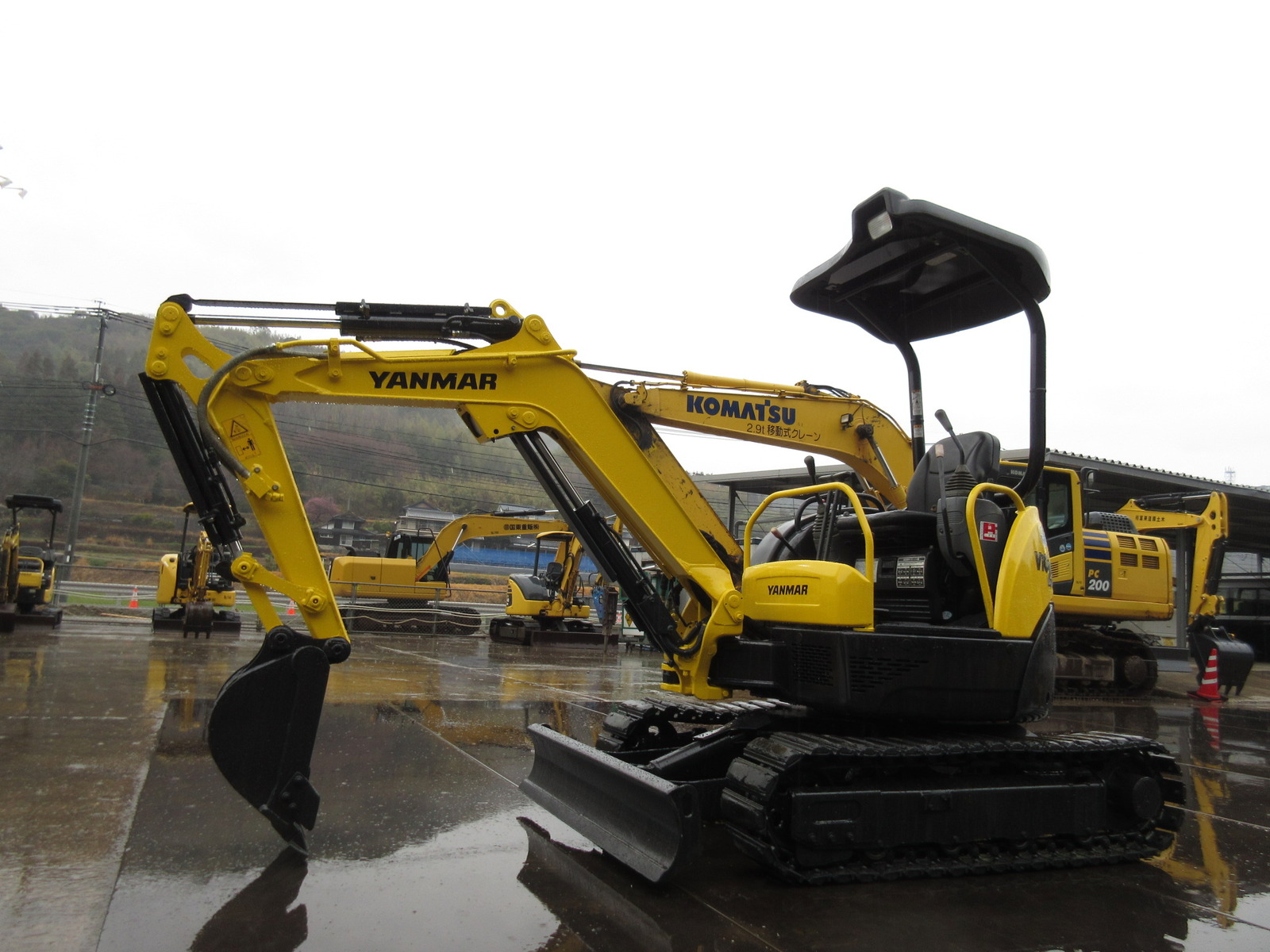 Used Construction Machine Used YANMAR YANMAR Excavator ~0.1m3 ViO20-3