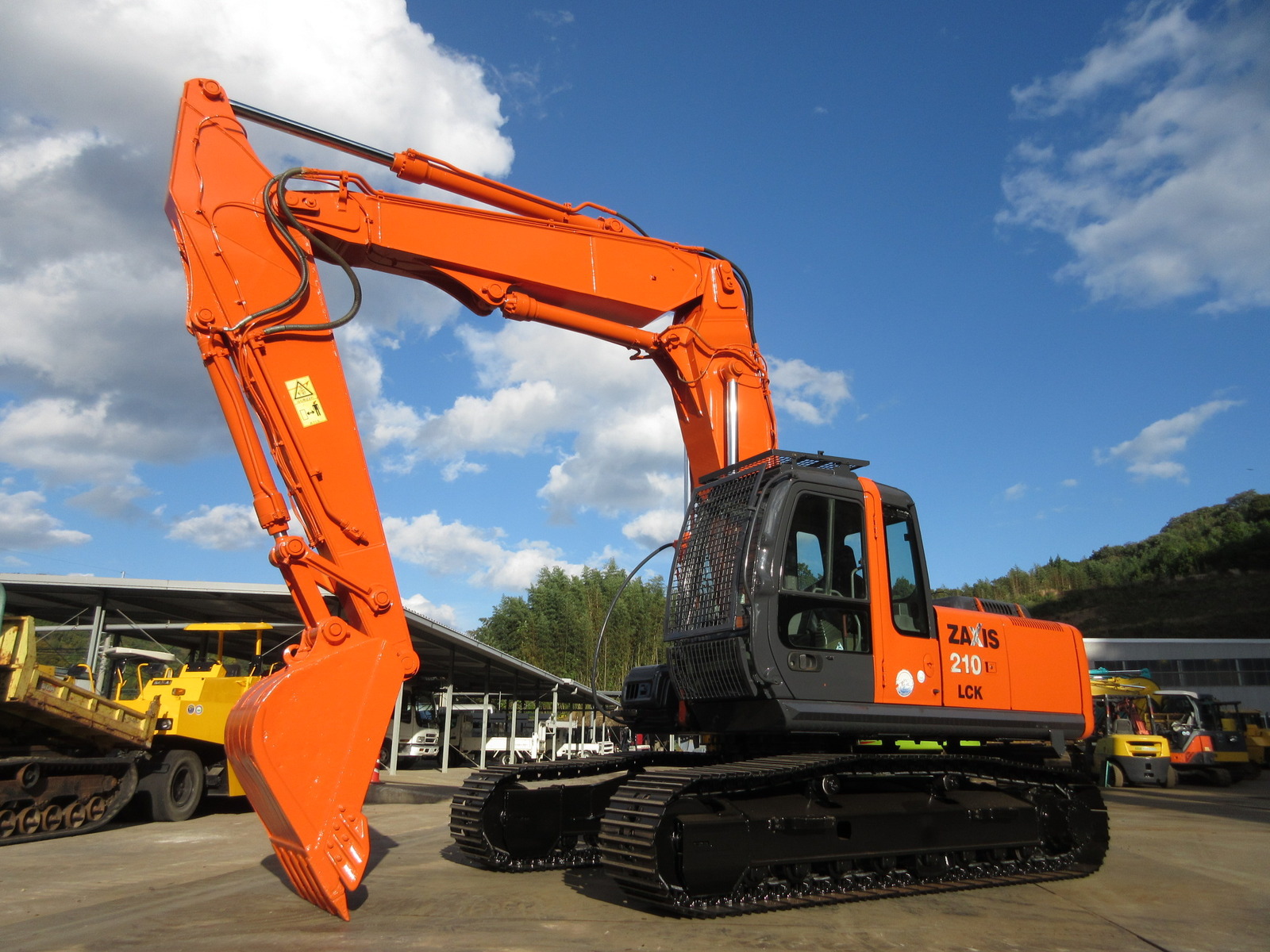 Used Construction Machine Used HITACHI HITACHI Demolition excavators Long front ZX210LCK