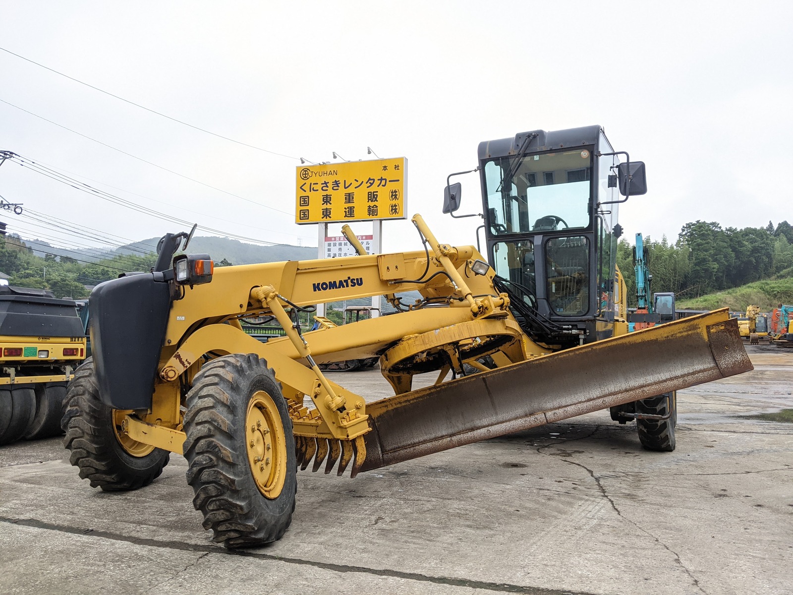 Used Construction Machine Used KOMATSU KOMATSU Grader Articulated frame GD405A-3