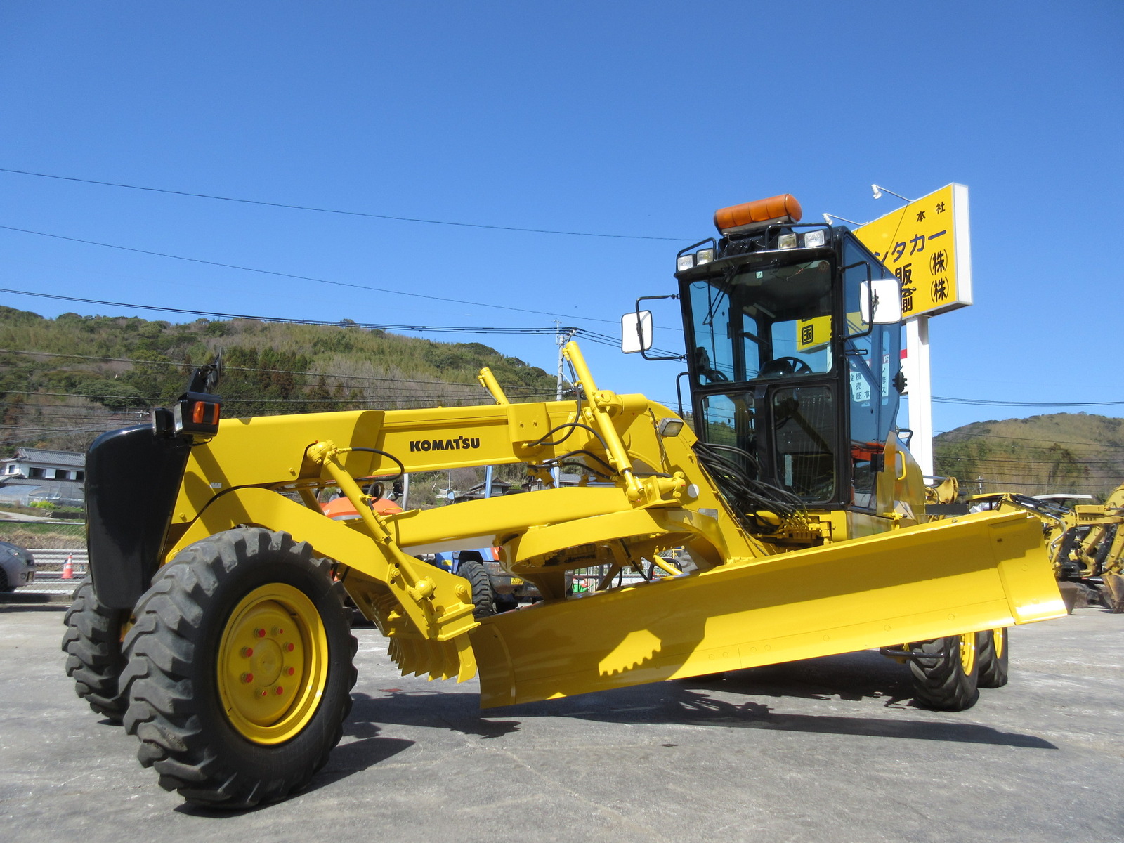 Used Construction Machine Used KOMATSU KOMATSU Grader Articulated frame GD405A-3