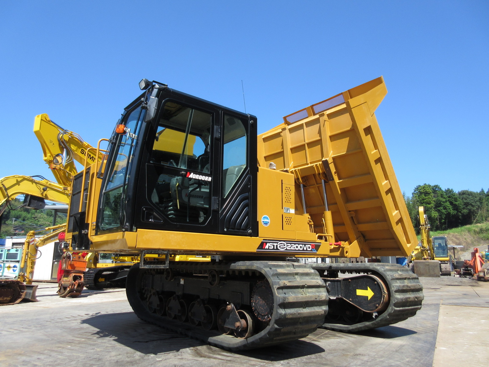 Used Construction Machine Used MOROOKA MOROOKA Crawler carrier Crawler Dump Rotating MST-2200VDR