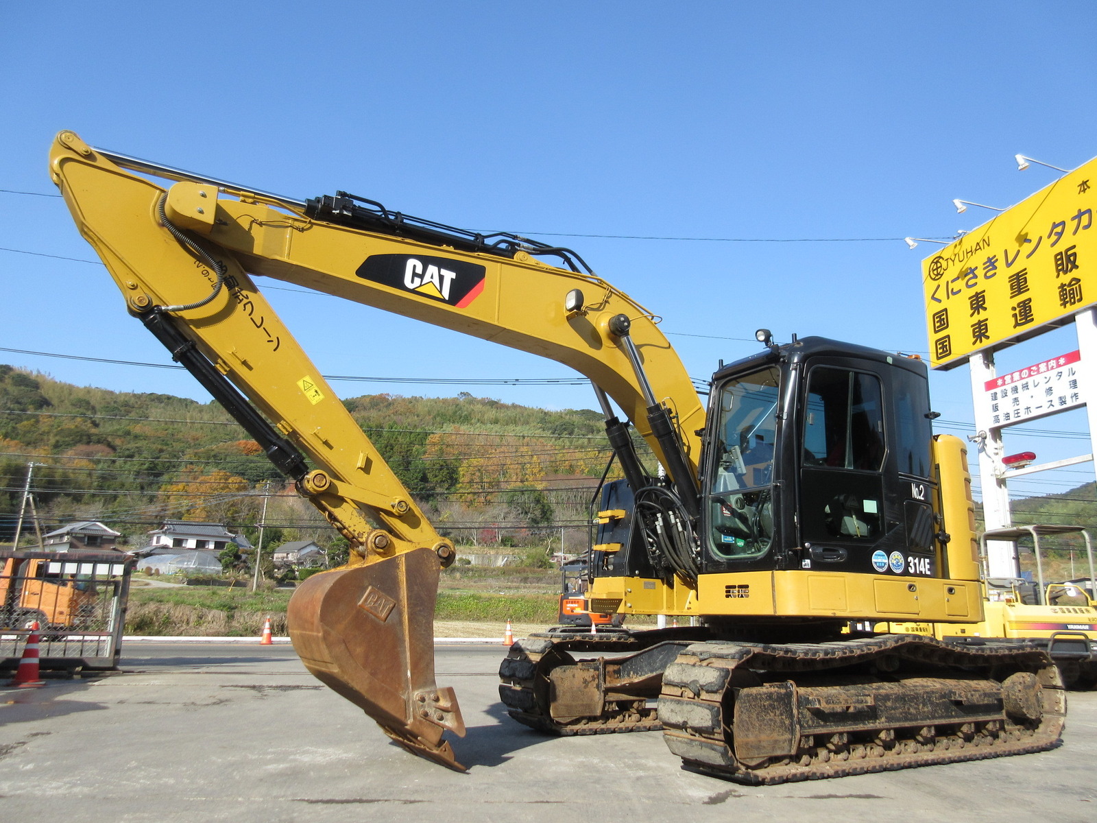 Used Construction Machine Used CAT CAT Excavator 0.4-0.5m3 314ECR