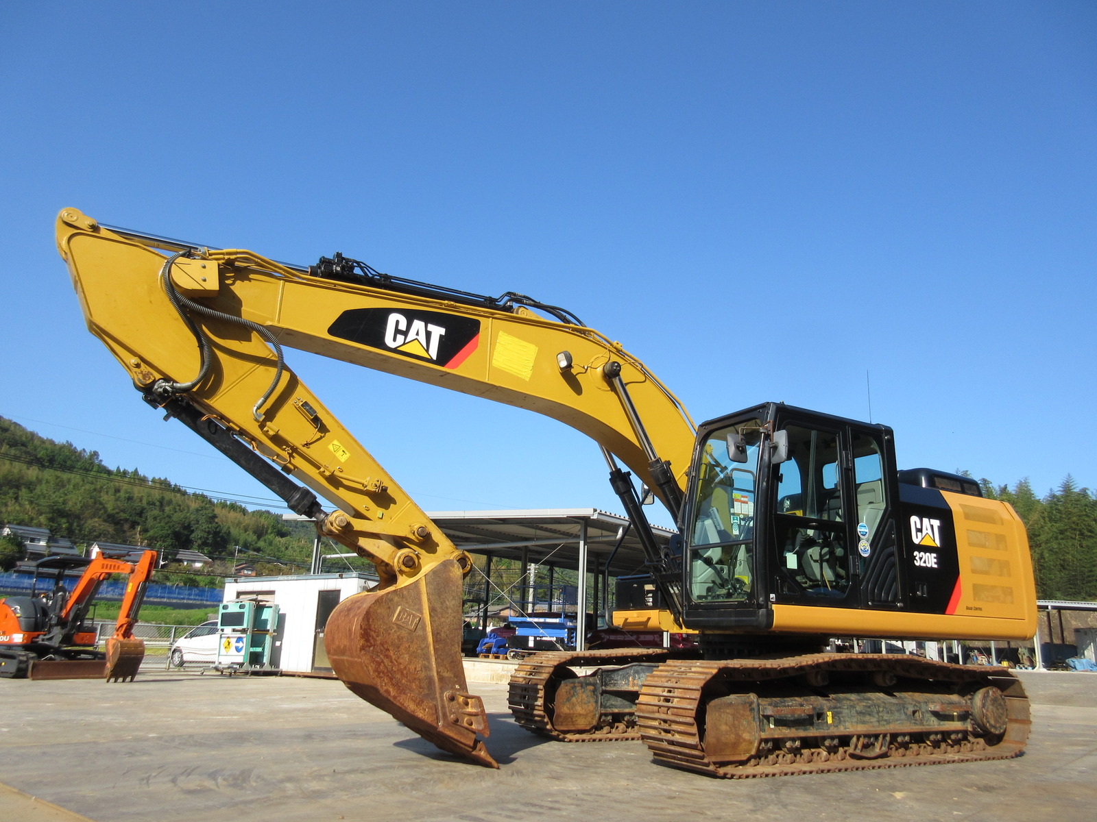 Used Construction Machine Used CAT CAT Excavator 0.7-0.9m3 320E-2