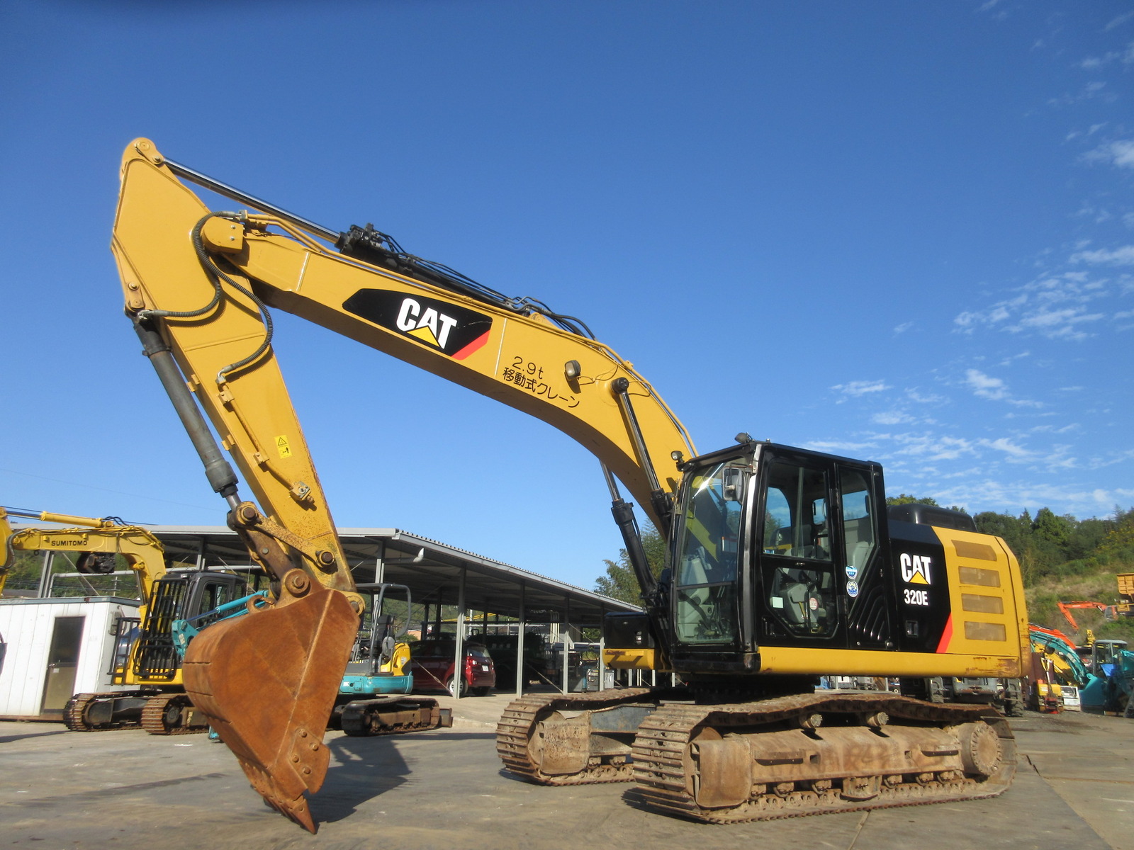 Used Construction Machine Used CAT CAT Excavator 0.7-0.9m3 320E