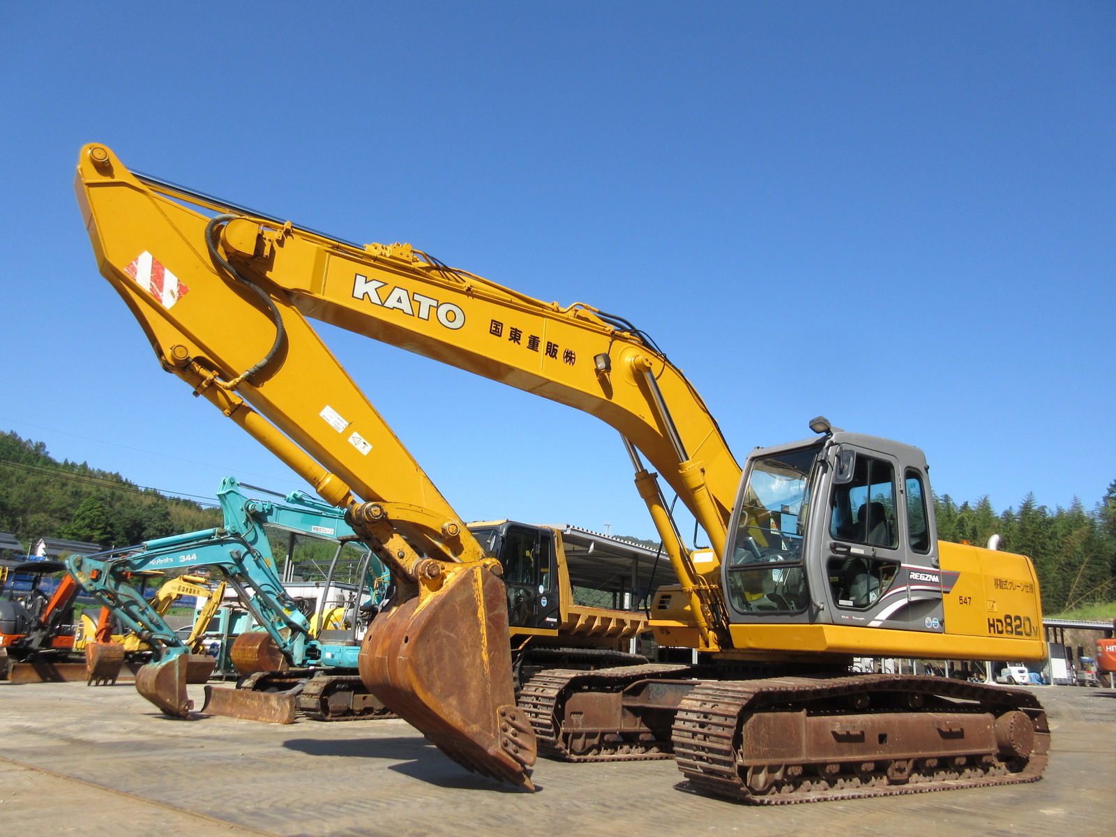 Used Construction Machine Used KATO KATO Excavator 0.7-0.9m3 HD820V