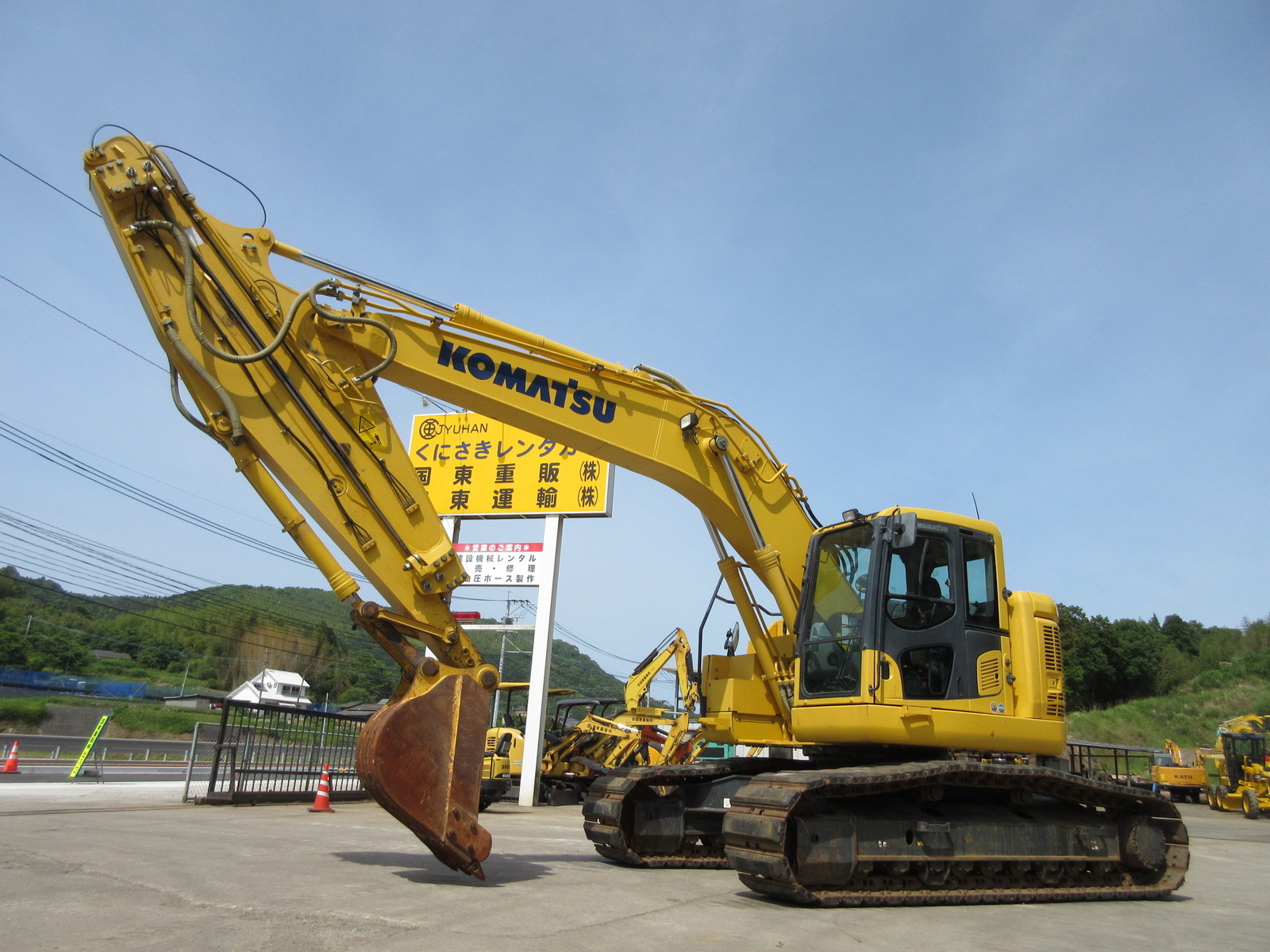 Used Construction Machine Used KOMATSU KOMATSU Excavator 0.7-0.9m3 PC228USLC-10