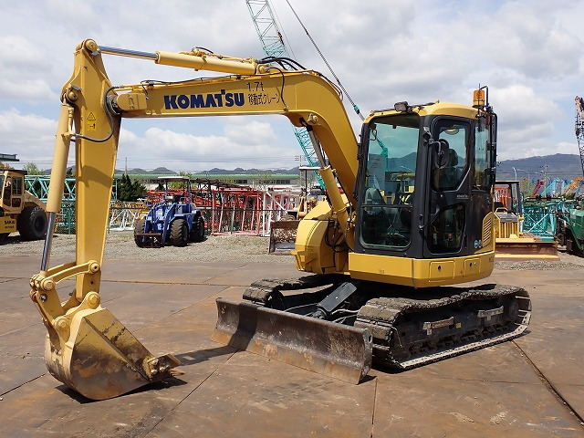 中古建設機械 中古 コマツ KOMATSU 油圧ショベル・バックホー ０．２－０．３立米 PC78US-10