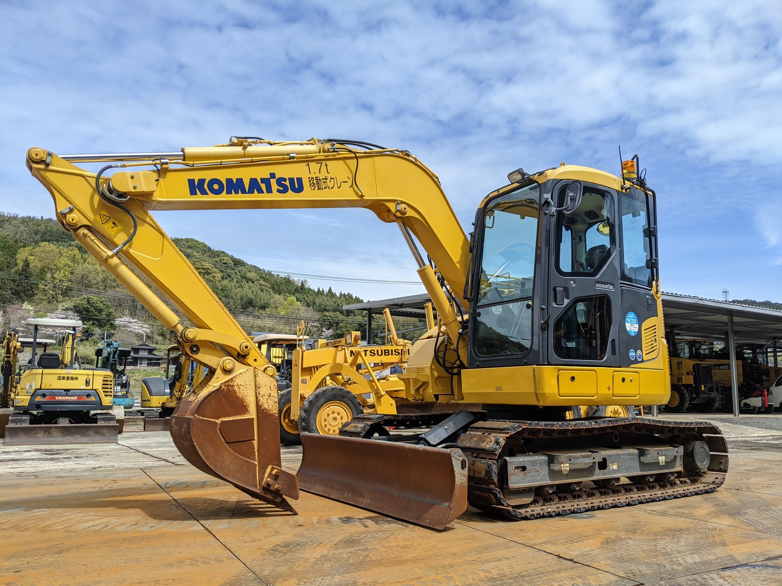 Used Construction Machine Used KOMATSU KOMATSU Excavator 0.2-0.3m3 PC78US-10