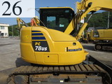 Used Construction Machine Used KOMATSU KOMATSU Excavator 0.2-0.3m3 PC78US-10