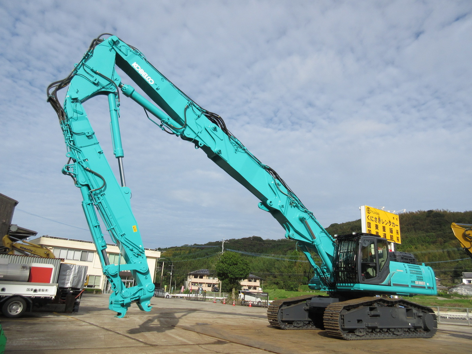 Used Construction Machine Used KOBELCO KOBELCO Demolition excavators Long front SK550DLC-9