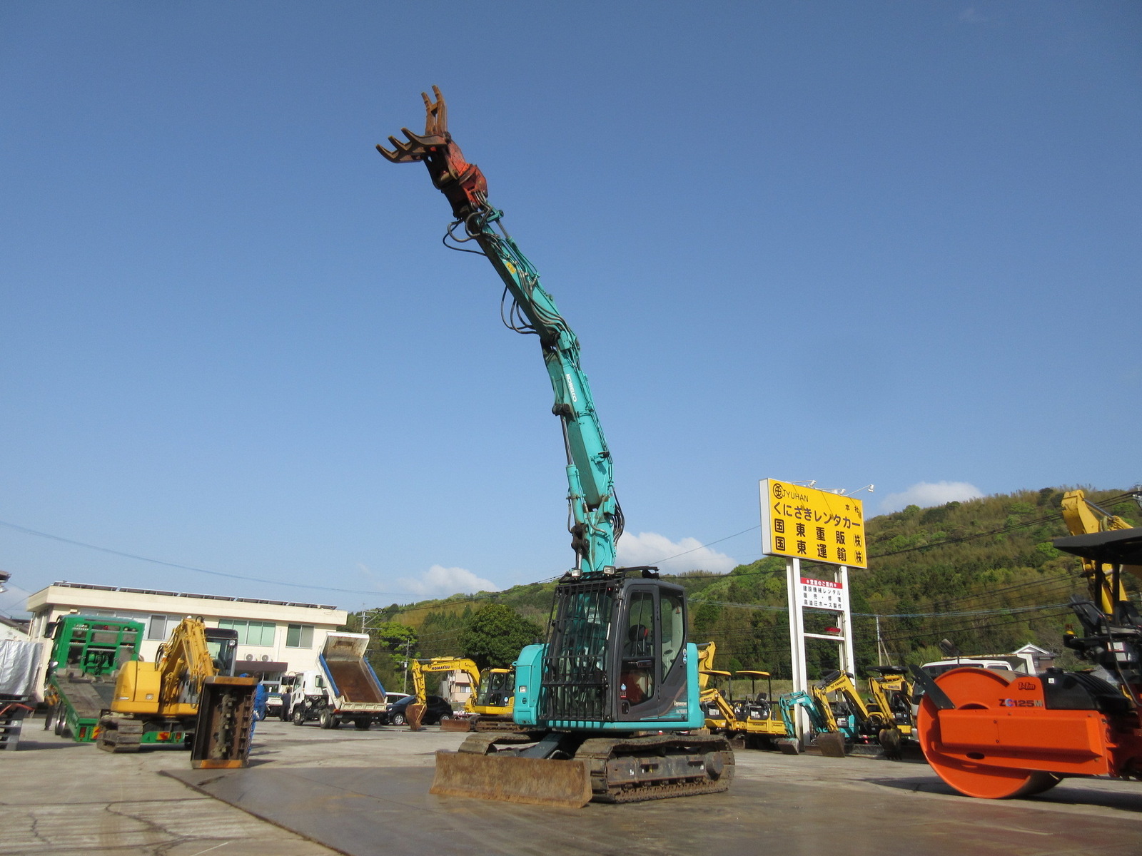 Used Construction Machine Used KOBELCO KOBELCO Demolition excavators Long front SK75SRD-3E