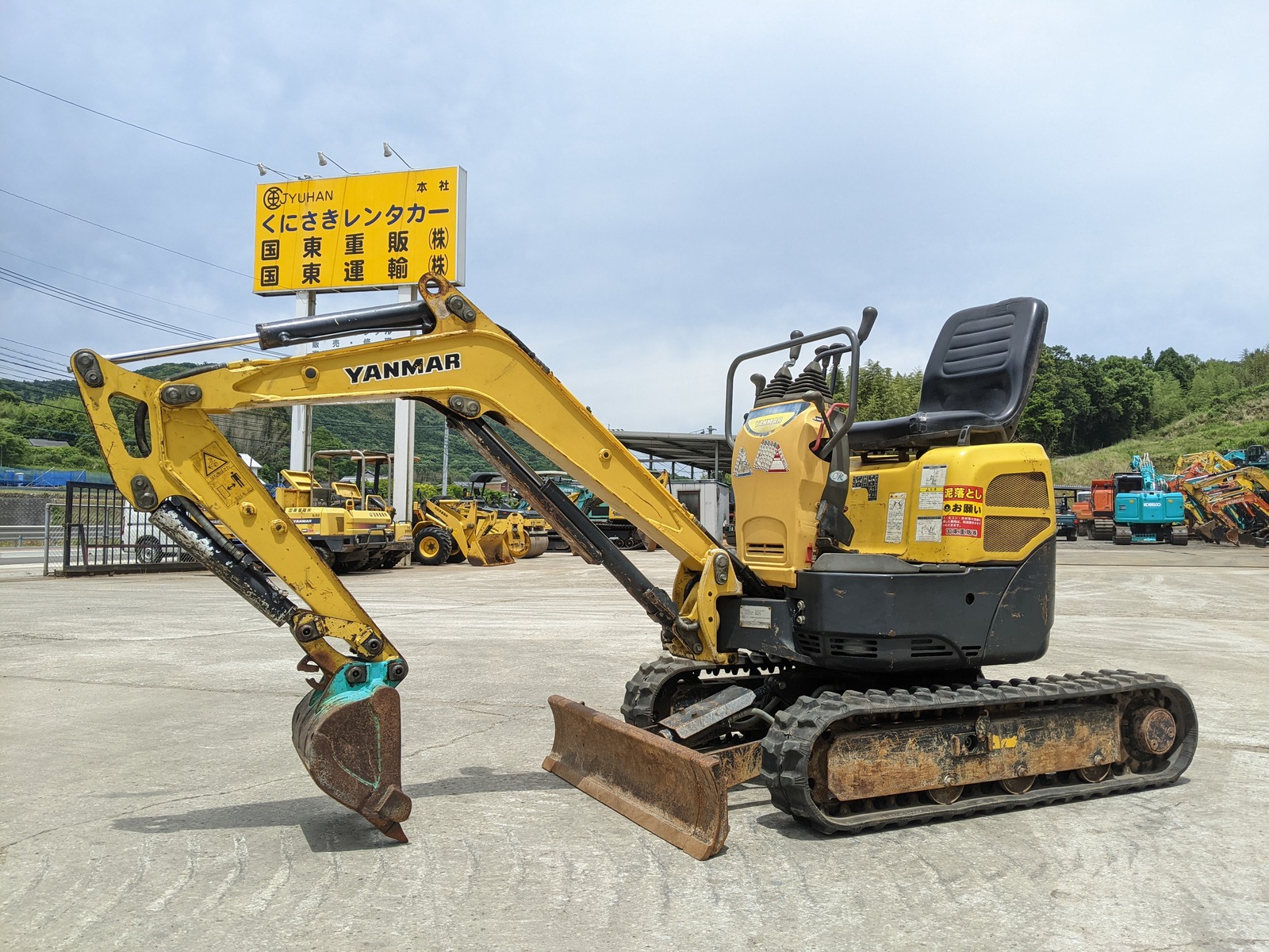 Used Construction Machine Used YANMAR YANMAR Excavator ~0.1m3 ViO10-2A