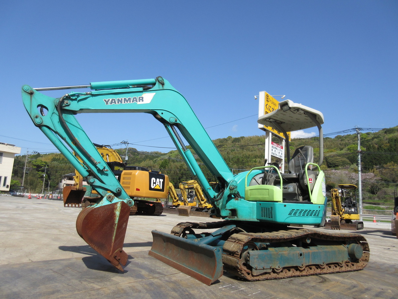 Used Construction Machine Used YANMAR YANMAR Excavator 0.2-0.3m3 ViO40-2