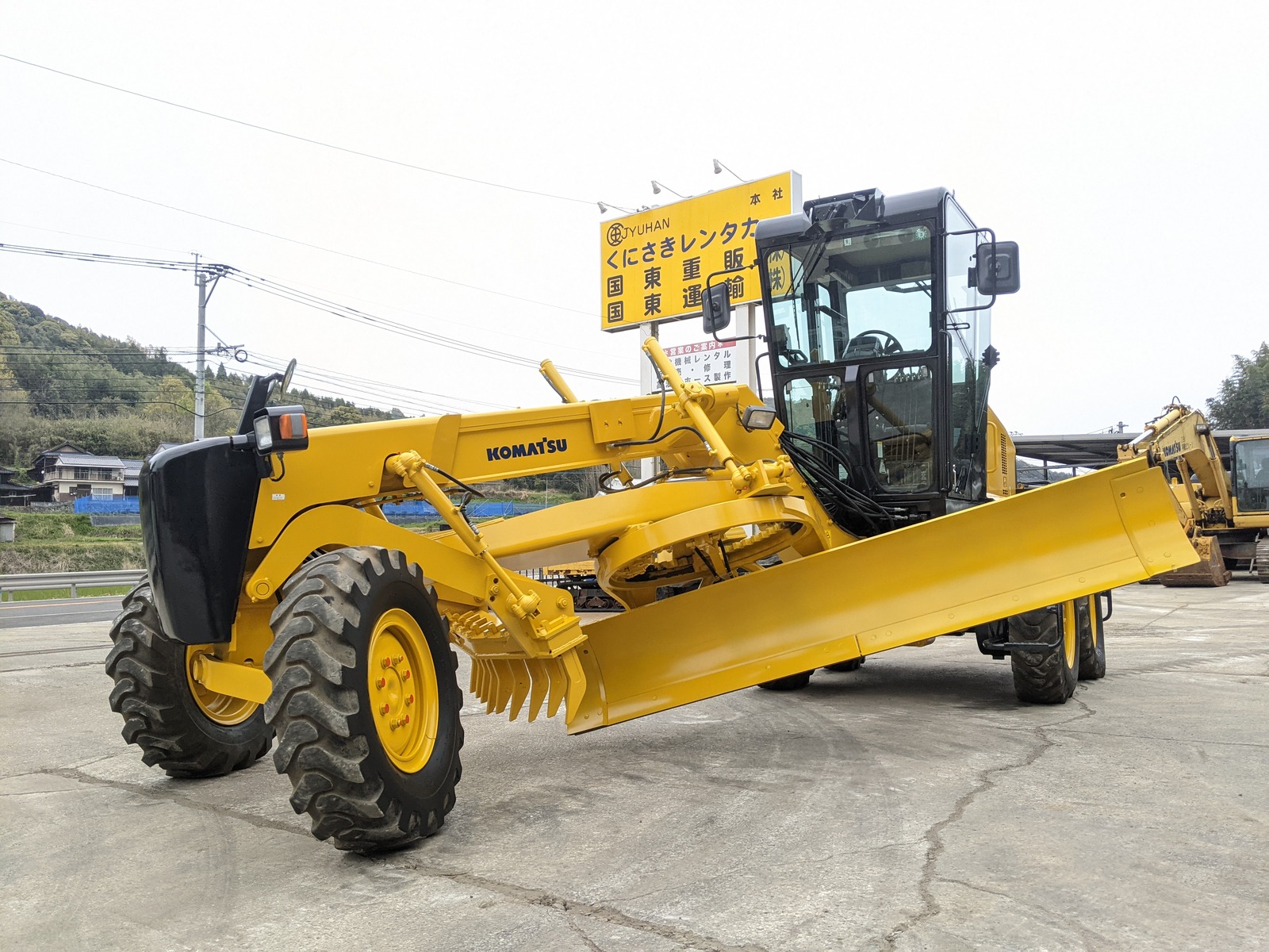 Used Construction Machine Used   Grader Articulated frame GD405A-3