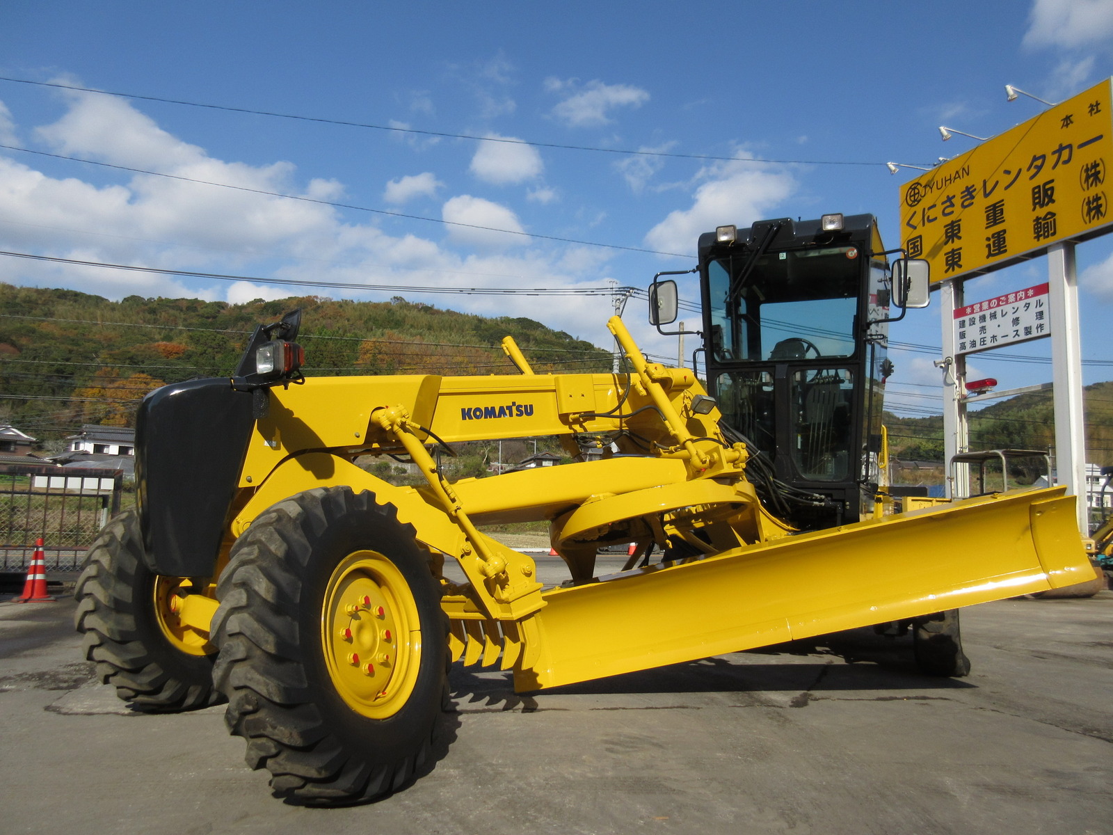 Used Construction Machine Used KOMATSU KOMATSU Grader Articulated frame GD405A-3