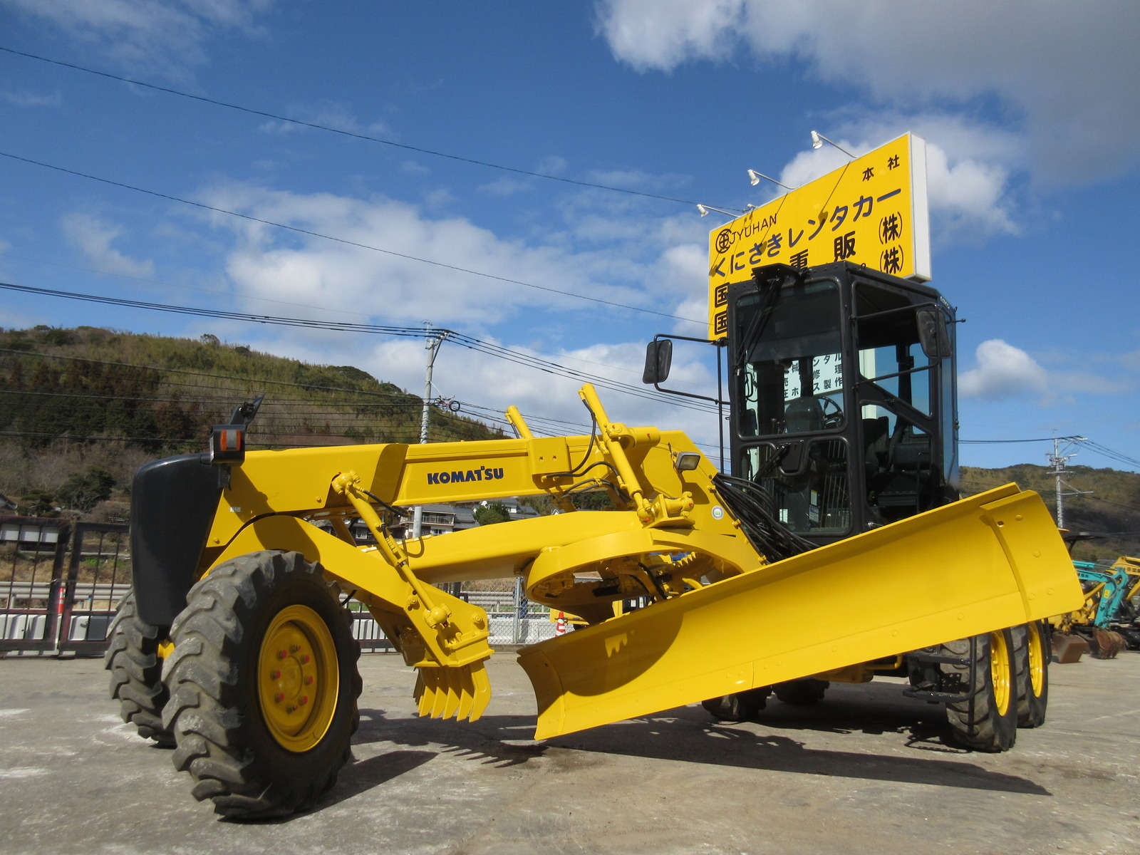 Used Construction Machine Used KOMATSU KOMATSU Grader Articulated frame GD405A-3