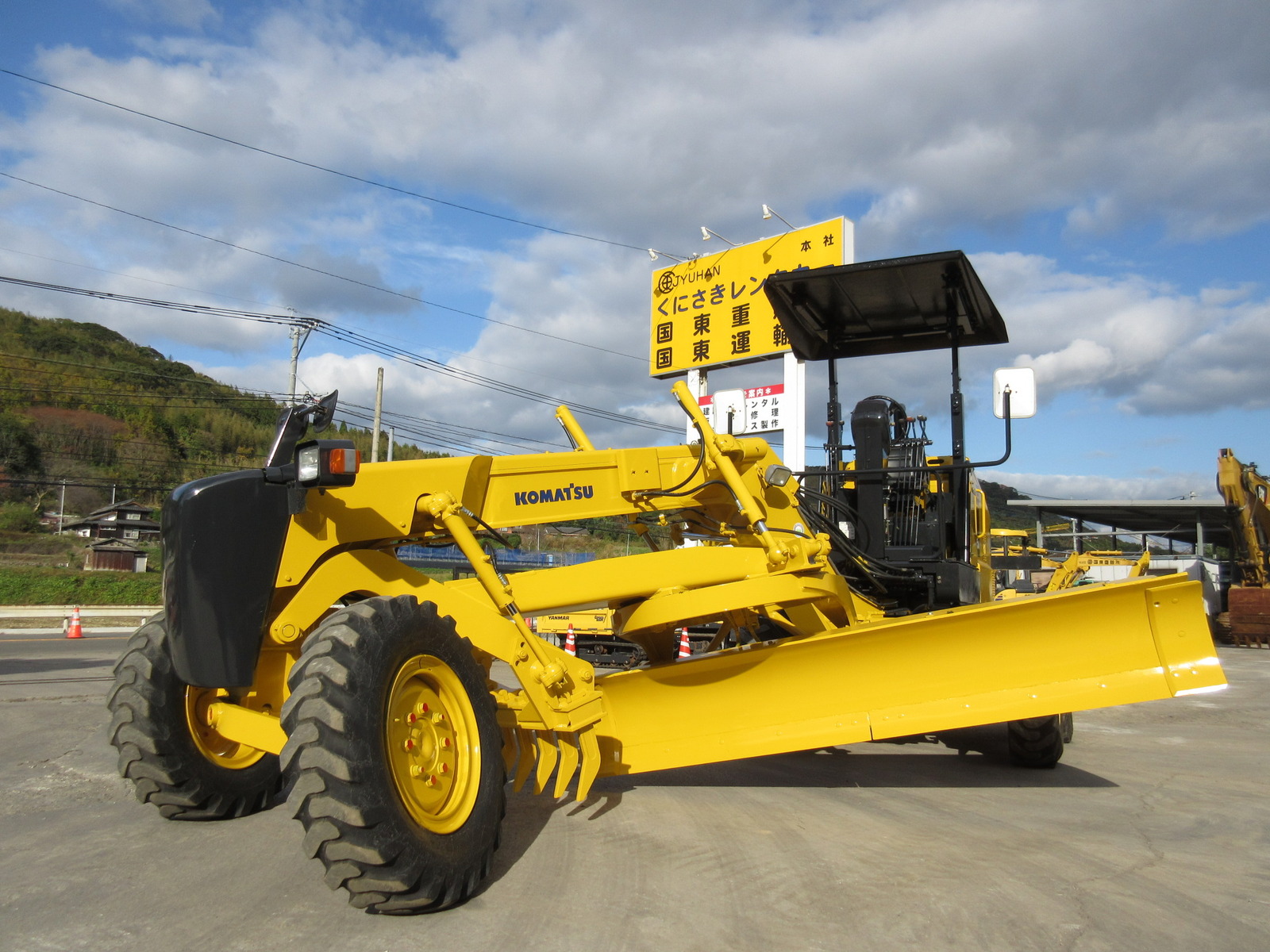 Used Construction Machine Used KOMATSU KOMATSU Grader Articulated frame GD405A-3