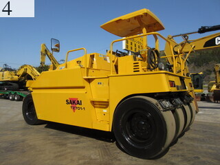 Used Construction Machine Used SAKAI SAKAI Roller Tire rollers TZ701-1