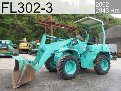 Used Construction Machine Used FURUKAWA Wheel Loader smaller than 1.0m3 FL302-3 #2290, 2002Year 2843Hours