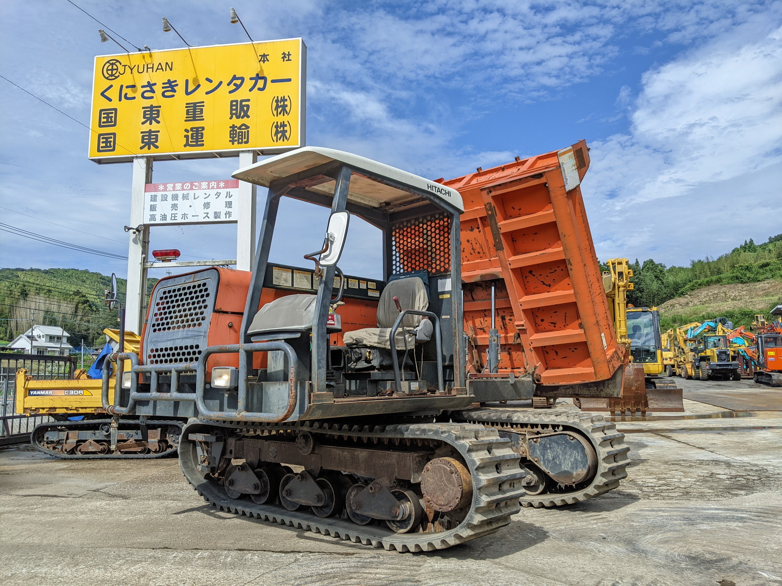 Used Construction Machine Used HITACHI HITACHI Crawler carrier Crawler Dump Rotating EG40R-C