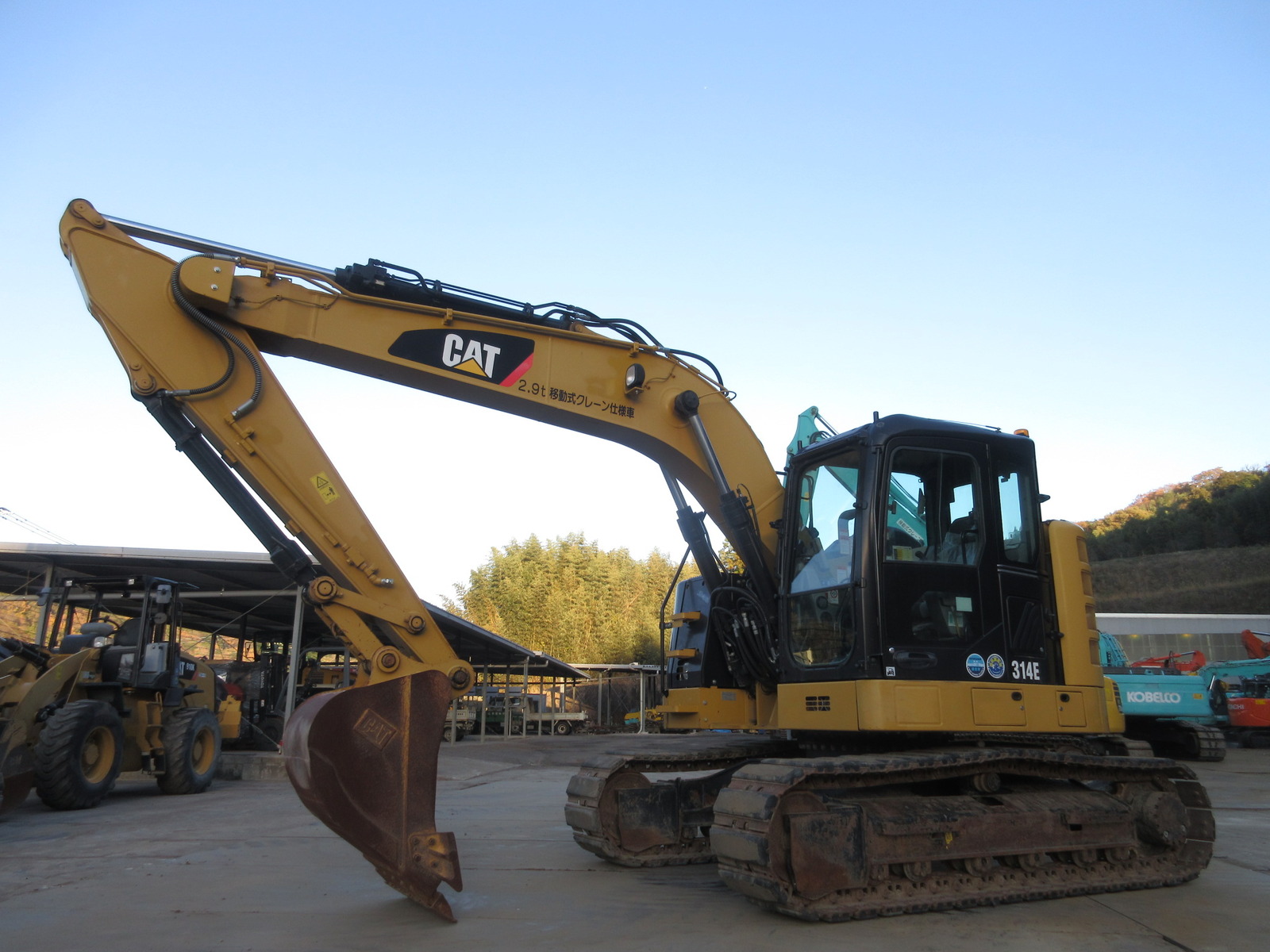 Used Construction Machine Used CAT CAT Excavator 0.4-0.5m3 314ECR