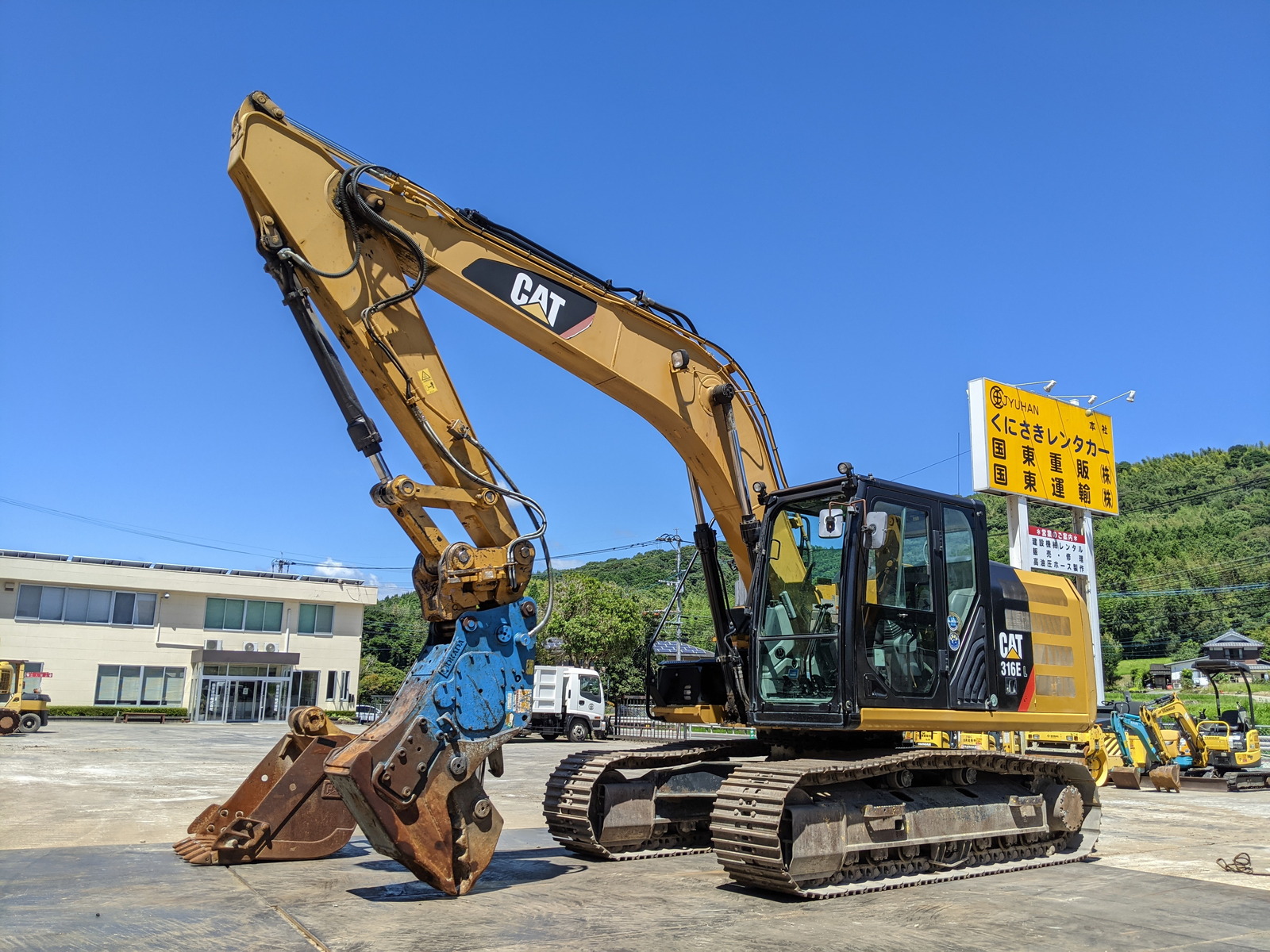 Used Construction Machine Used CAT CAT Demolition excavators Demolition backhoe 316EL