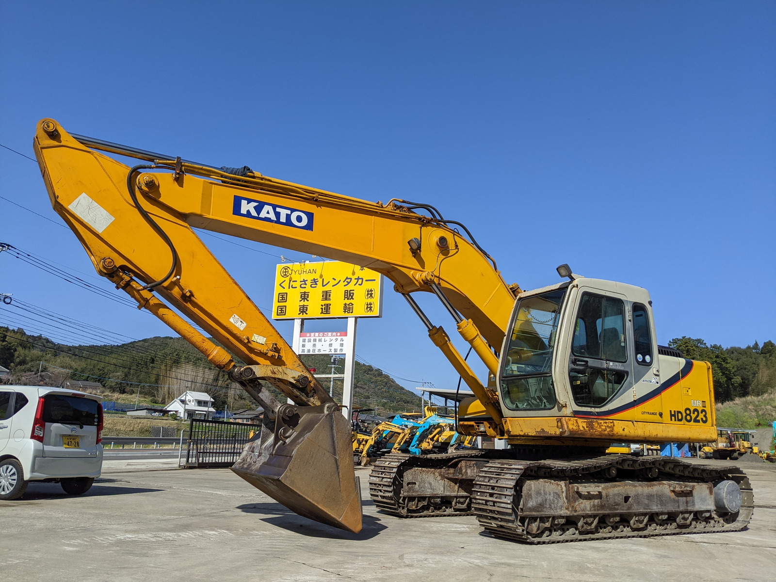 Used Construction Machine Used KATO WORKS KATO WORKS Excavator 0.7-0.9m3 HD823MRIII