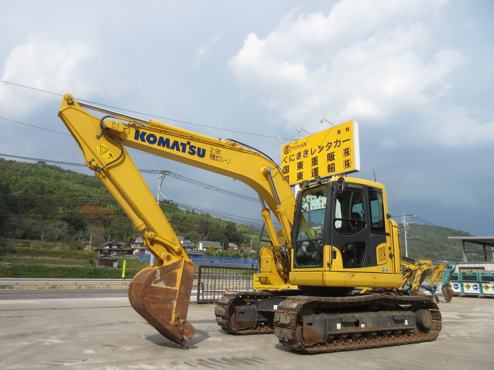 Used Construction Machine Used KOMATSU KOMATSU Excavator 0.4-0.5m3 PC138US-10