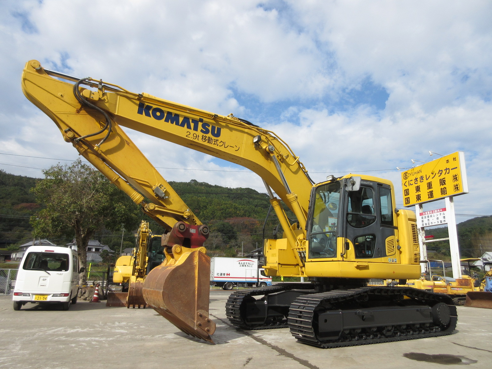 Used Construction Machine Used KOMATSU KOMATSU Excavator 0.7-0.9m3 PC228US-10