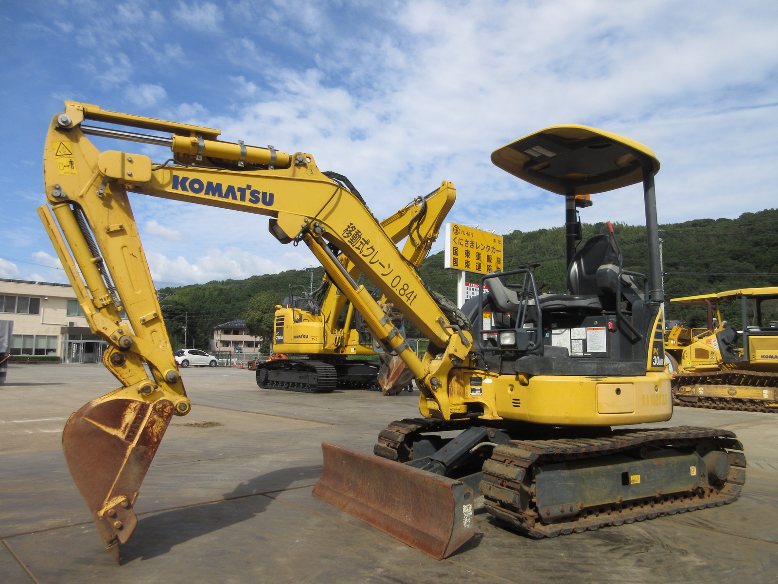 Used Construction Machine Used KOMATSU KOMATSU Excavator ~0.1m3 PC30MR-5