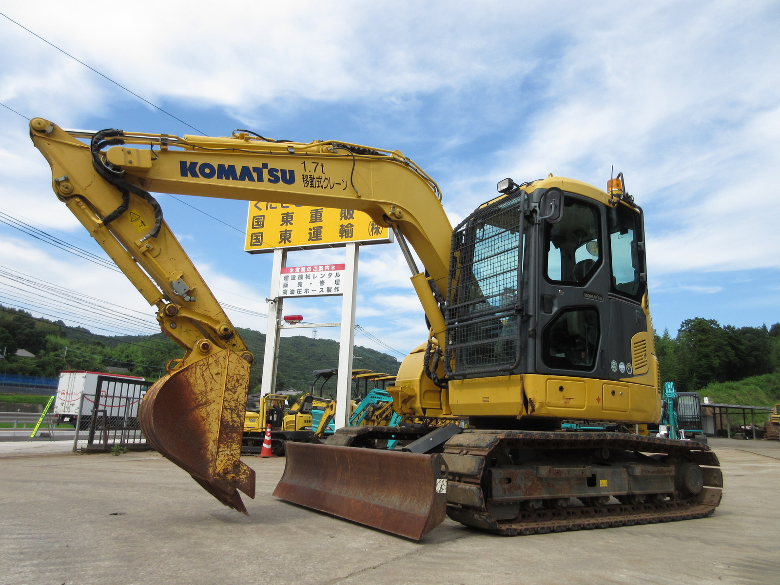 Used Construction Machine Used KOMATSU KOMATSU Excavator 0.2-0.3m3 PC78US-10