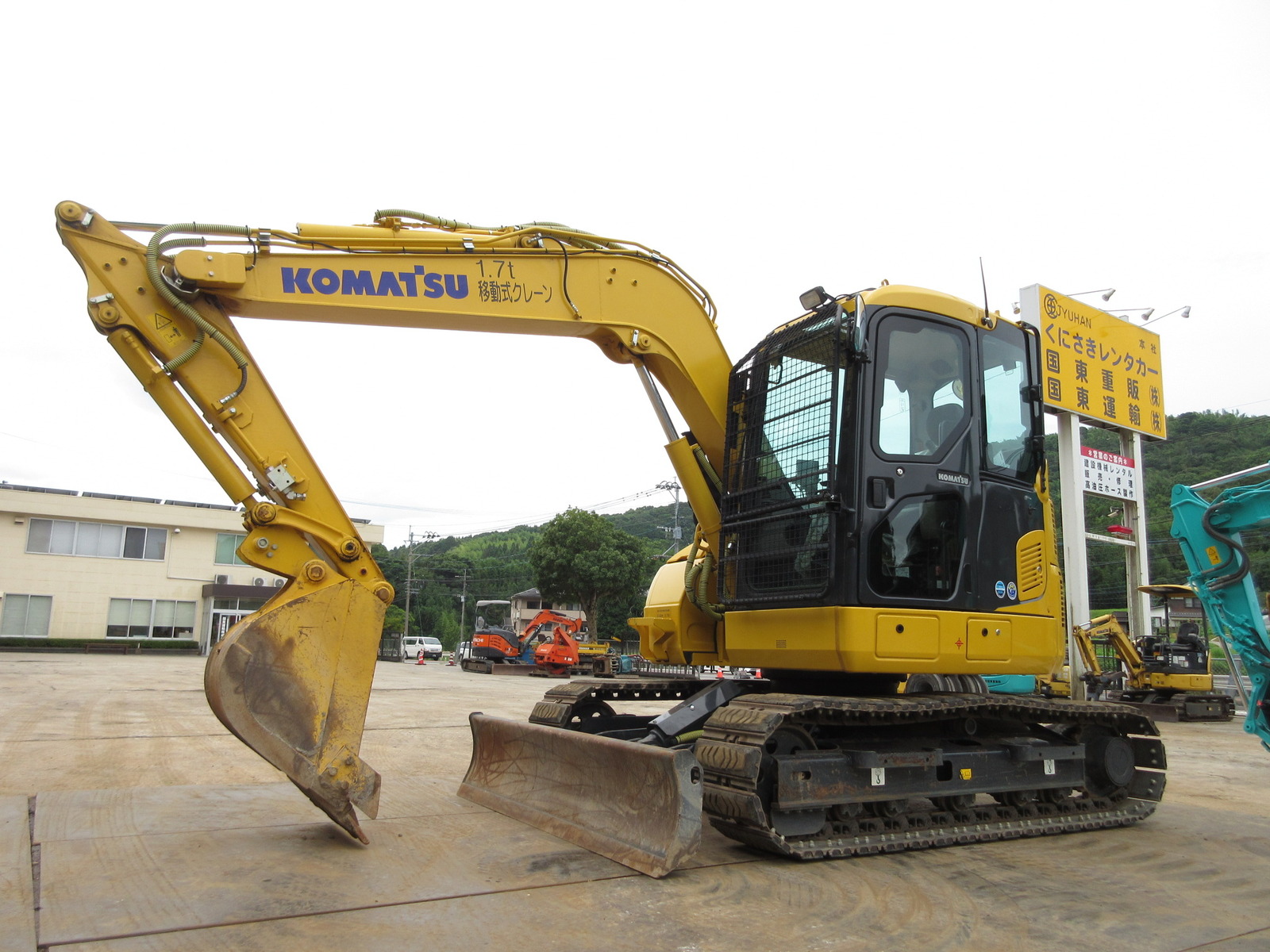 Used Construction Machine Used KOMATSU KOMATSU Excavator 0.2-0.3m3 PC78US-10