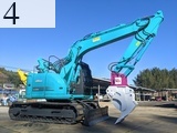 Used Construction Machine Used KOBELCO KOBELCO Forestry excavators Feller Buncher Zaurus Robo SK135SR-2