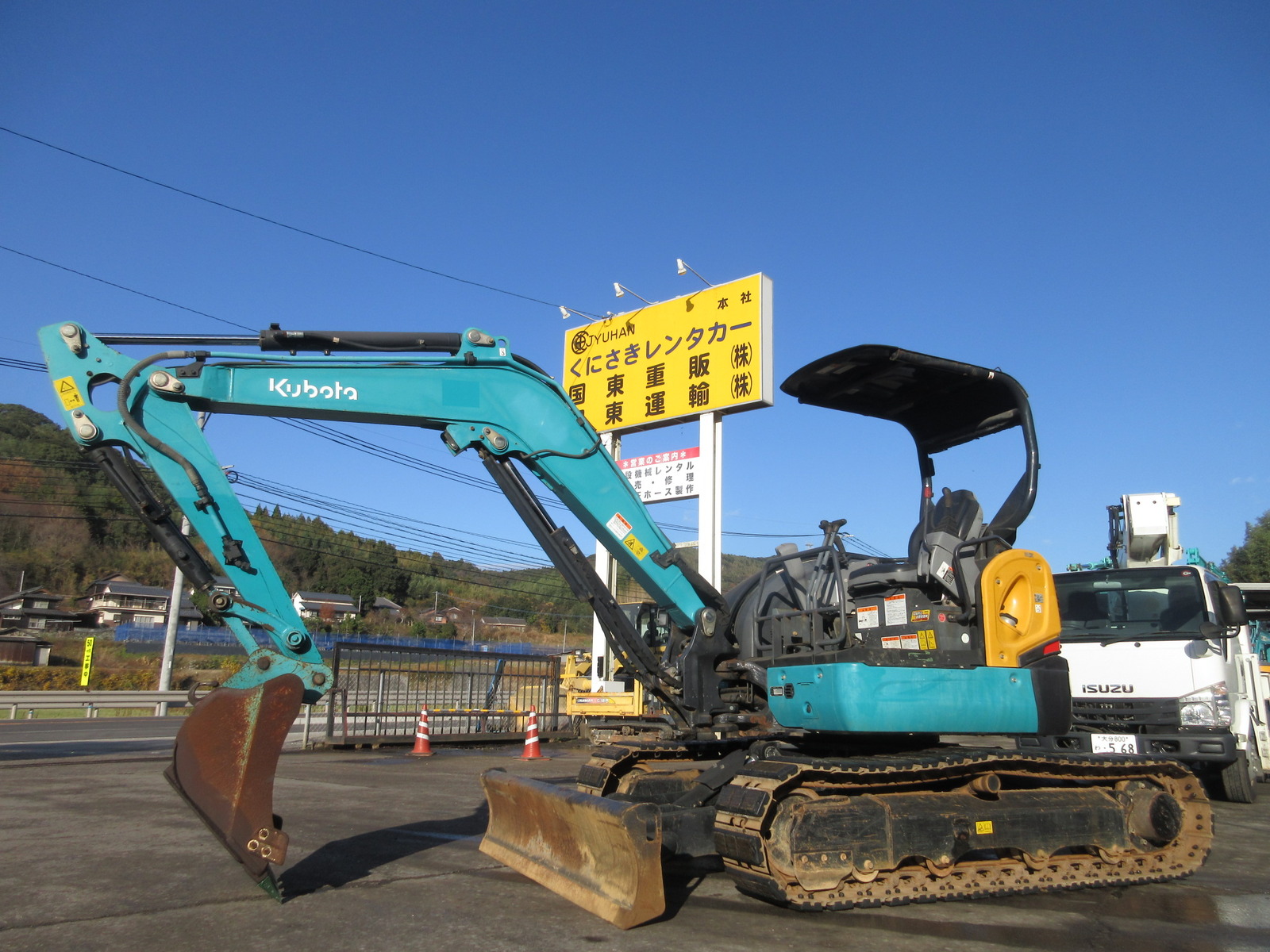 Used Construction Machine Used KUBOTA KUBOTA Excavator 0.2-0.3m3 U-40-6E