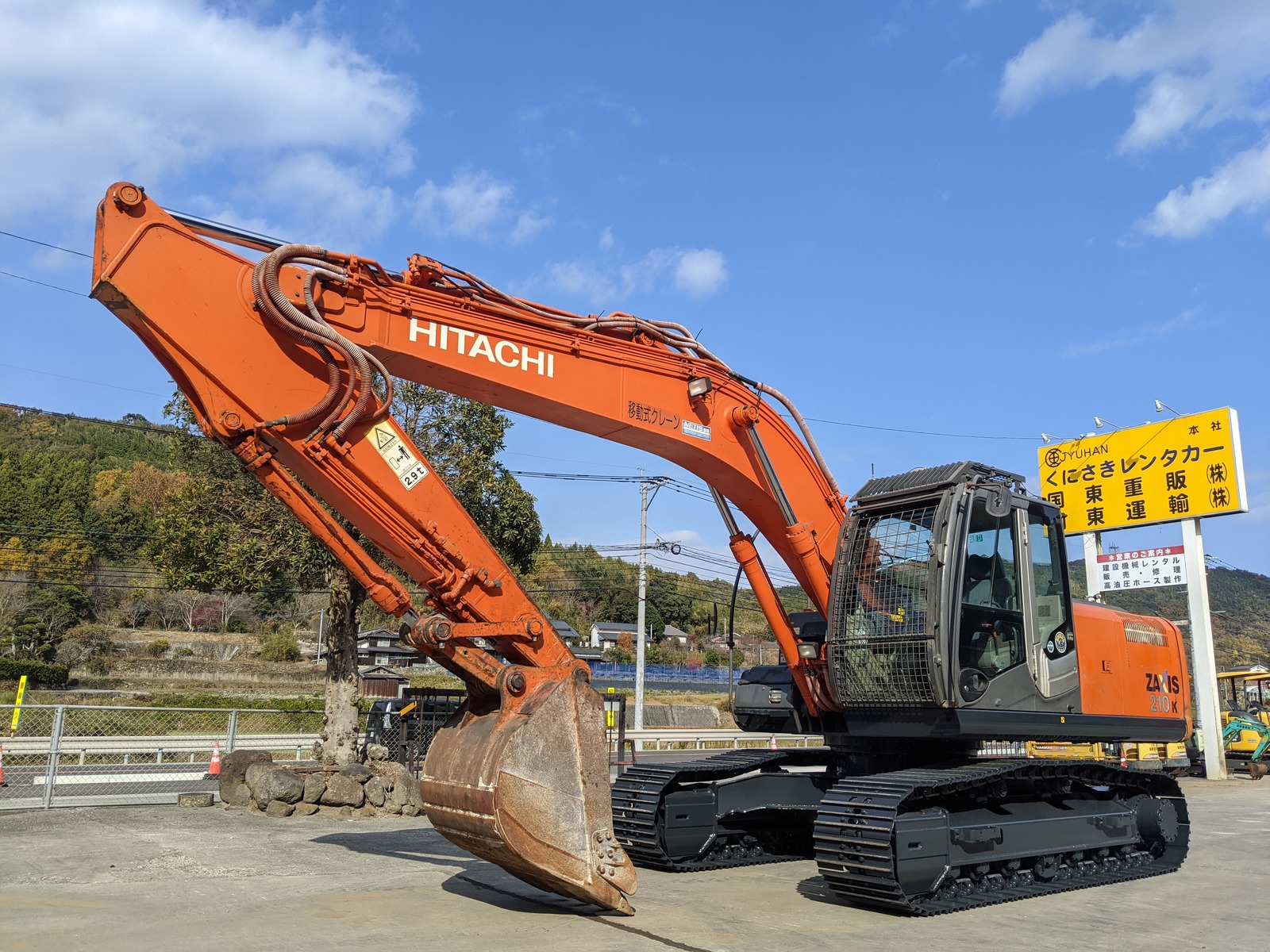 中古建設機械 中古 日立建機 HITACHI 解体機 バックホー解体仕様 ZX210K-3