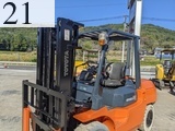 Used Construction Machine Used TOYOTA MOTOR CORPORATION TOYOTA MOTOR CORPORATION Forklift Diesel engine 02-7FD35