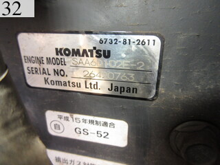 Used Construction Machine Used KOMATSU KOMATSU Grader Articulated frame GD405A-3E0