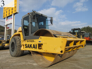 Used Construction Machine Used SAKAI SAKAI Roller Vibration rollers for earthwork SV512D-1