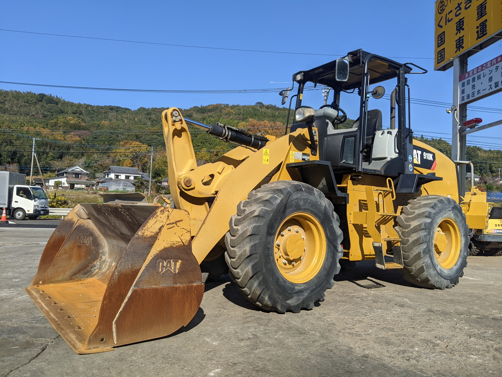 Used Construction Machine Used CAT CAT Wheel Loader bigger than 1.0m3 910K